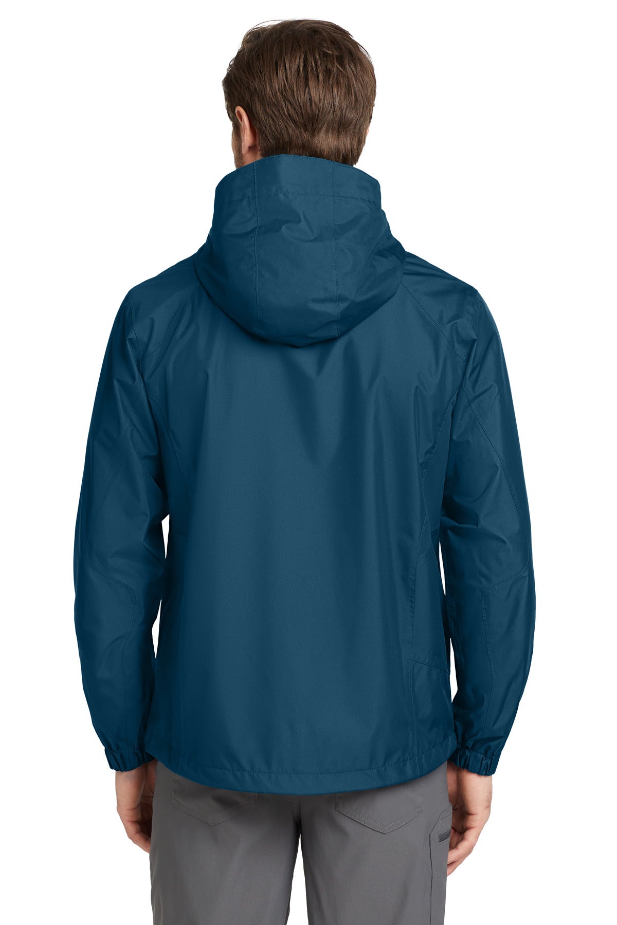 Eddie Bauer Rain Jacket EB550 Deep Sea Blue/Dark Adriatic