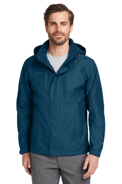 Eddie Bauer Rain Jacket EB550 Deep Sea Blue/Dark Adriatic