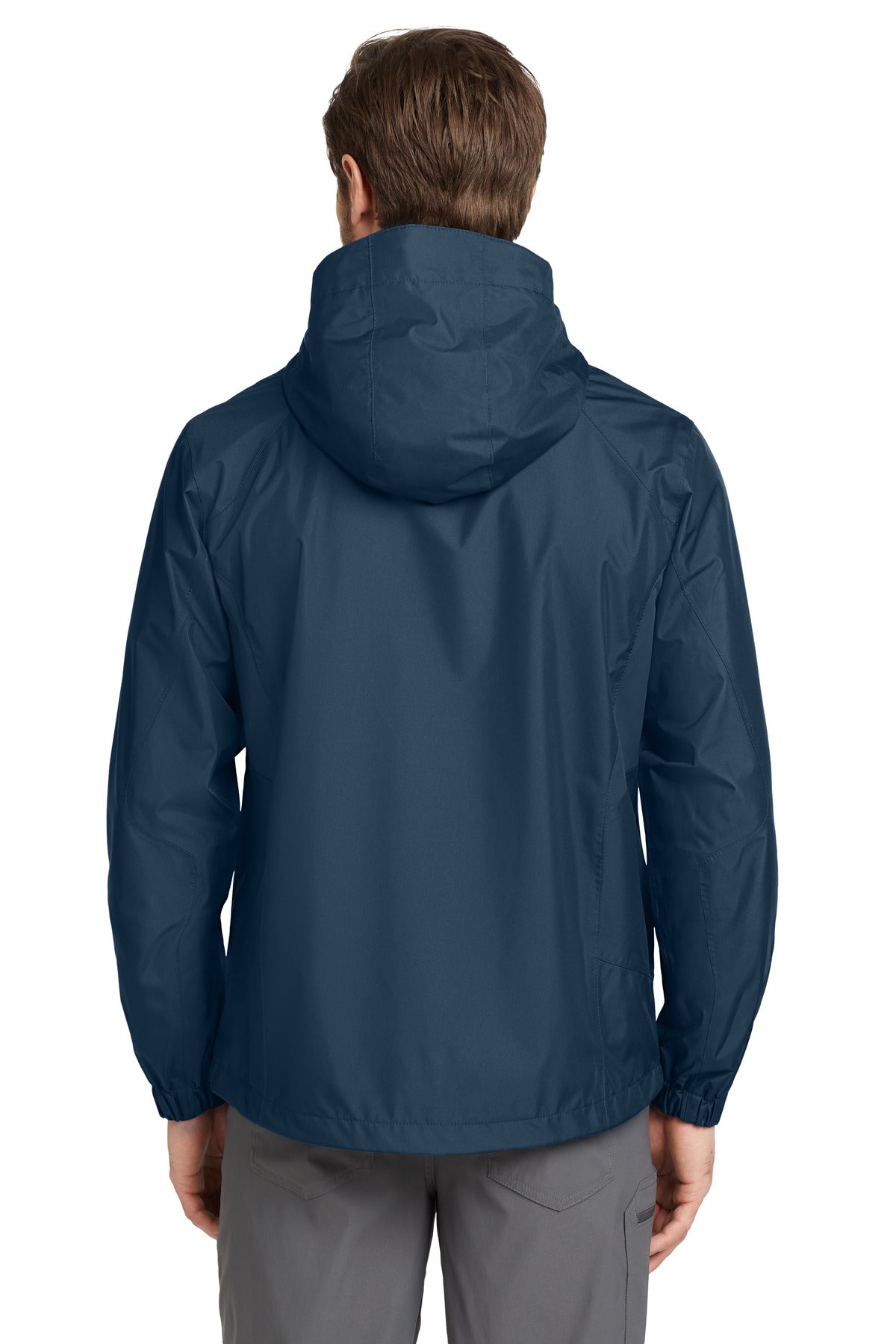 Eddie Bauer Rain Jacket EB550 River Blue Navy