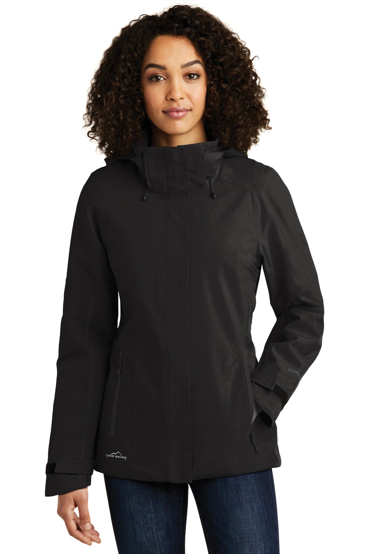 Eddie Bauer Women's WeatherEdge Plus Insulated Jacket. EB555 Black
