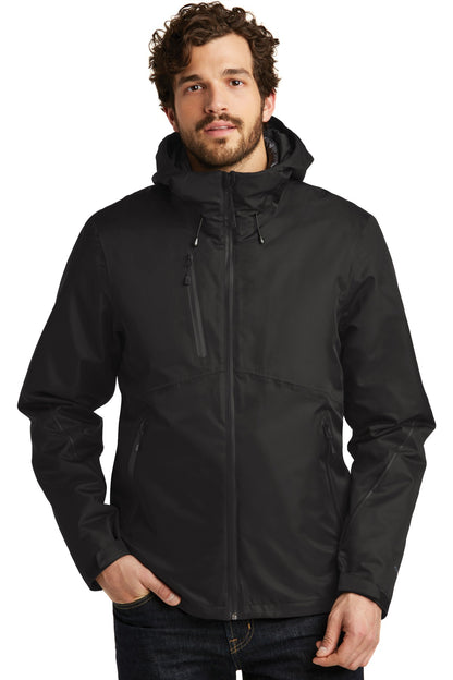 Eddie Bauer WeatherEdge Plus 3-in-1 Jacket. EB556 Black/ Black