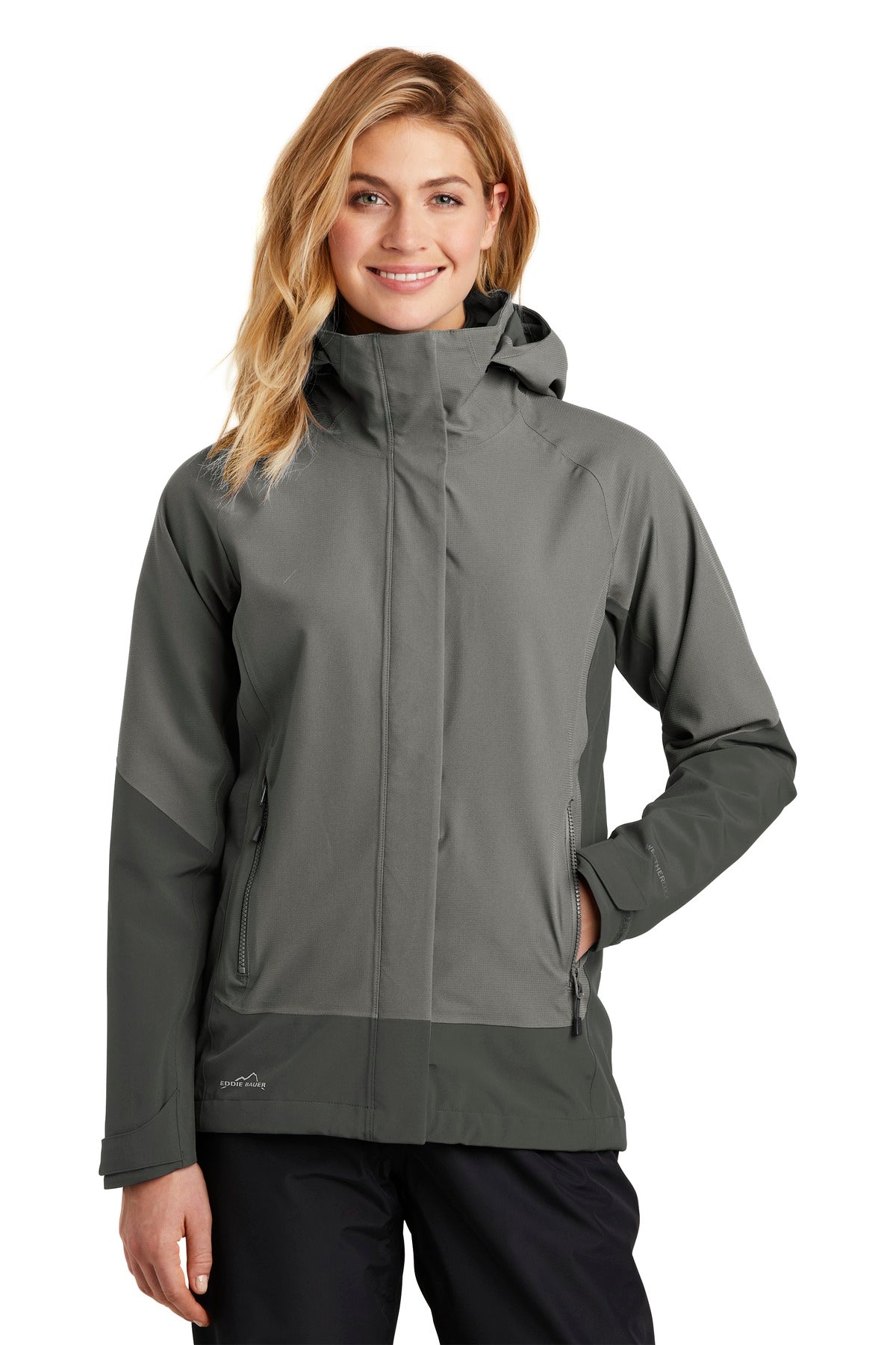 Eddie Bauer  Women's WeatherEdge  Jacket. EB559 Metal Grey/ Grey Steel