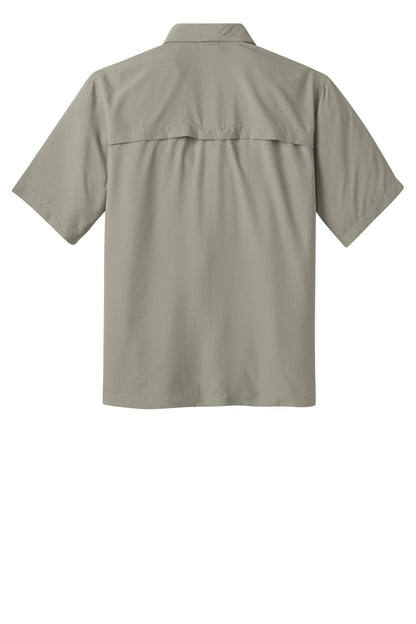 Eddie Bauer Short Sleeve Performance Fishing Shirt EB602 Driftwood