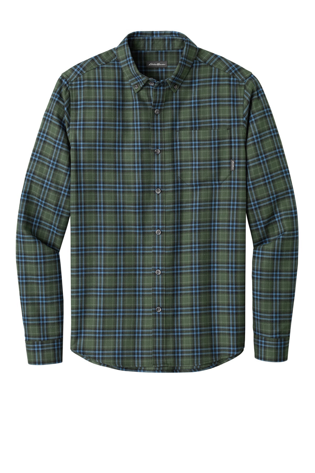 Eddie Bauer Long Sleeve Favorite Flannel Plaid Shirt EB610 image 3