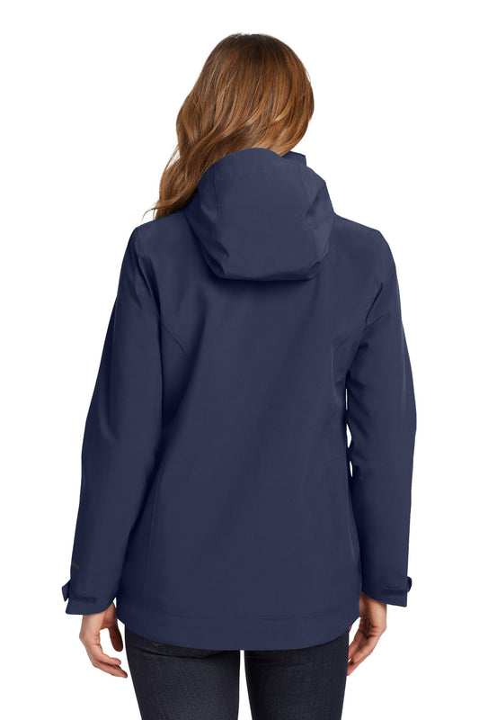 Eddie Bauer Women's WeatherEdge 3-in-1 Jacket EB657 River Blue/ Cobalt Blue