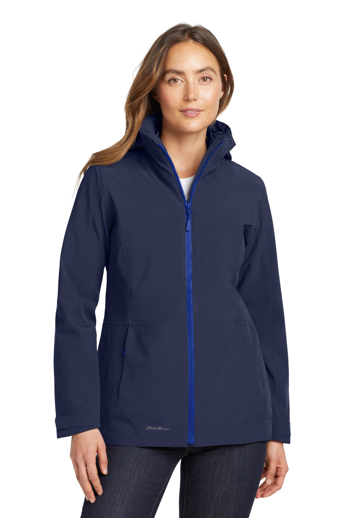 Eddie Bauer Women's WeatherEdge 3-in-1 Jacket EB657 River Blue/ Cobalt Blue