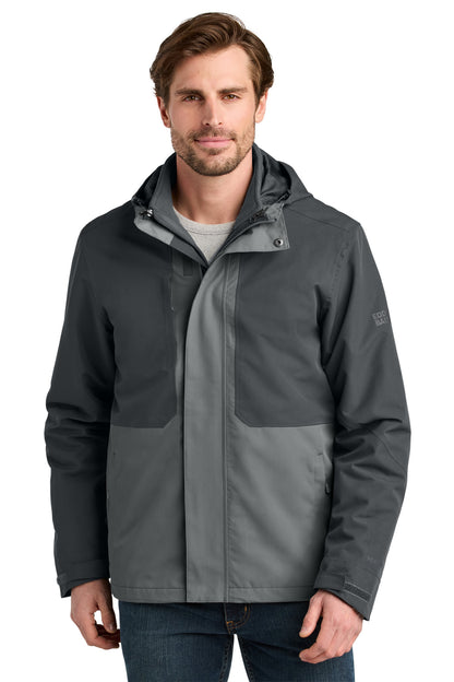 Eddie Bauer WeatherEdge Ridge 3-in-1 Jacket EB658 Grey Steel/Metal Grey