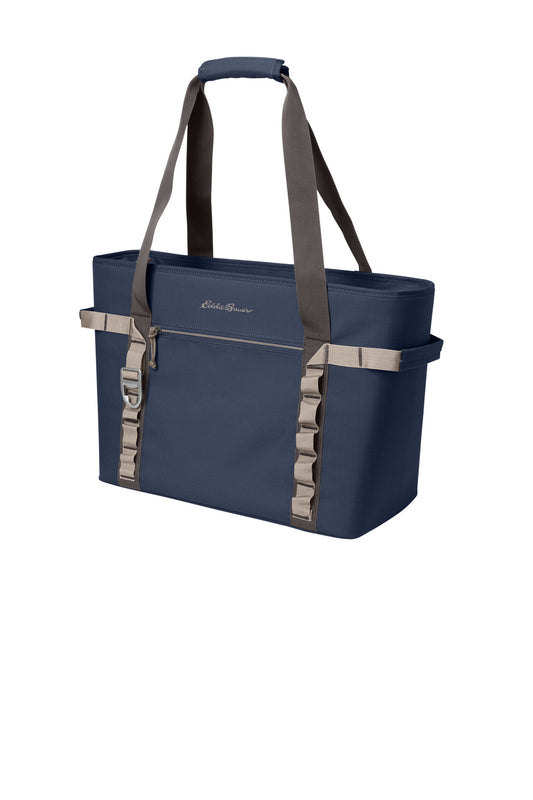 Eddie Bauer Max Cool Tote Cooler EB801 River Blue Navy/Chrome
