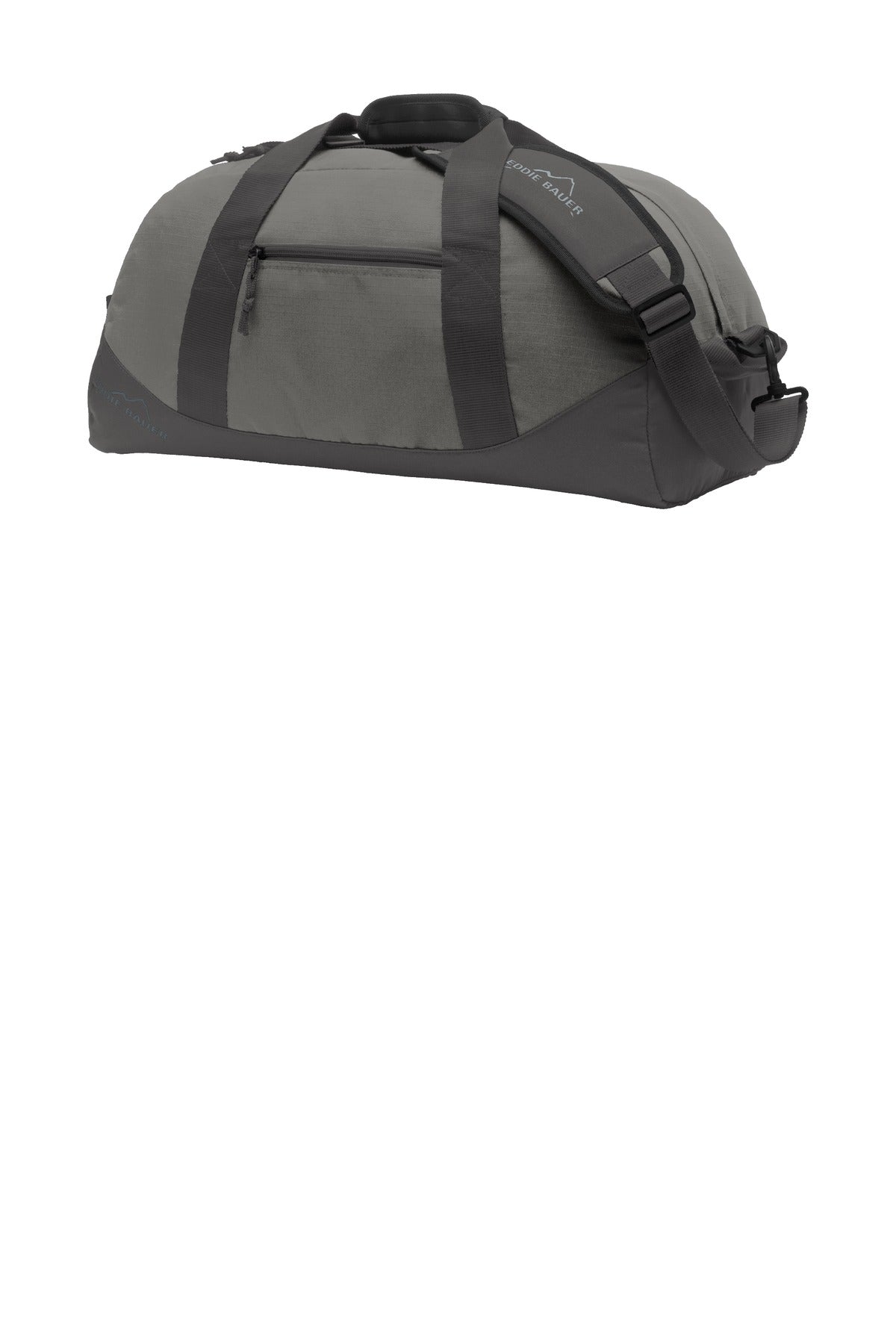 Eddie Bauer Medium Ripstop Duffel EB900 Pewter Grey/Grey Steel