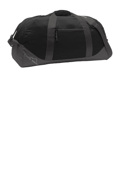 Eddie Bauer Large Ripstop Duffel EB901 Black/Grey Steel