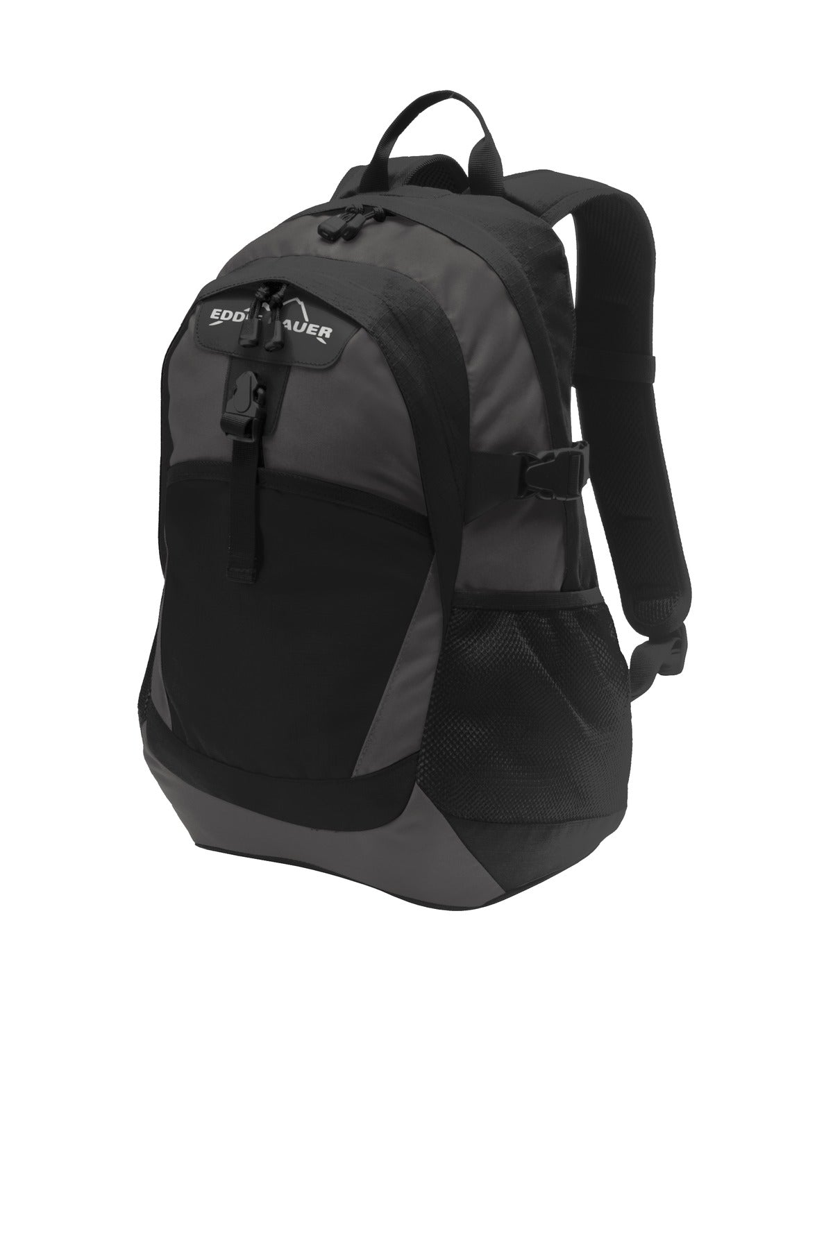 Eddie Bauer Ripstop Backpack EB910 Black/Grey Steel