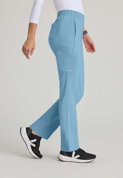 Greys Anatomy Evolve GSSP627 Cosmo Scrub Pants Ocean Mist