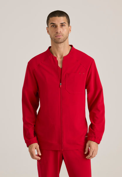 Greys Anatomy Evolve GSSW887 Cycle Scrub Jacket True Red