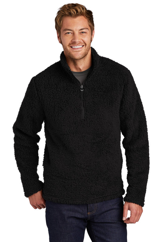 Port Authority  Cozy 1/4-Zip Fleece F130 Black