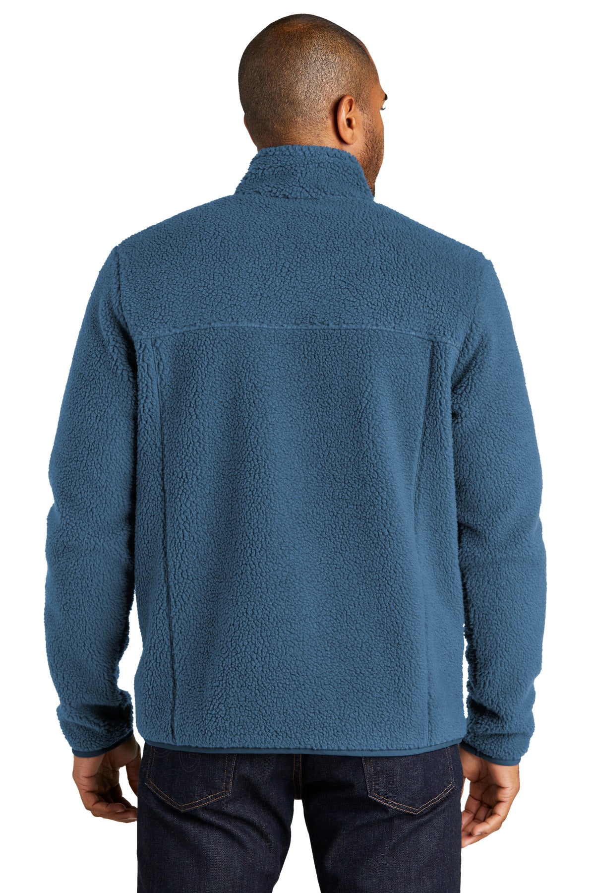 Port Authority Camp Fleece Snap Pullover F140 Regatta Blue