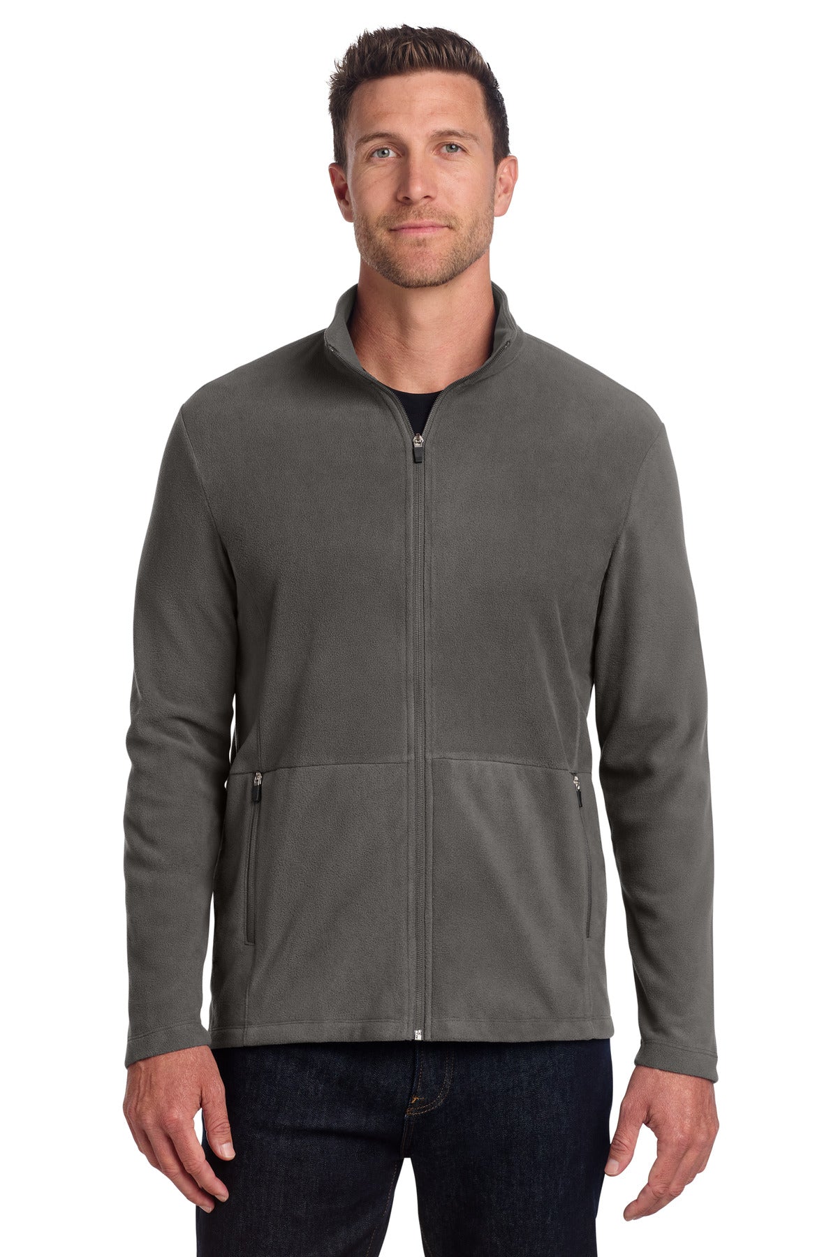Port Authority Accord Microfleece Jacket F151 Pewter