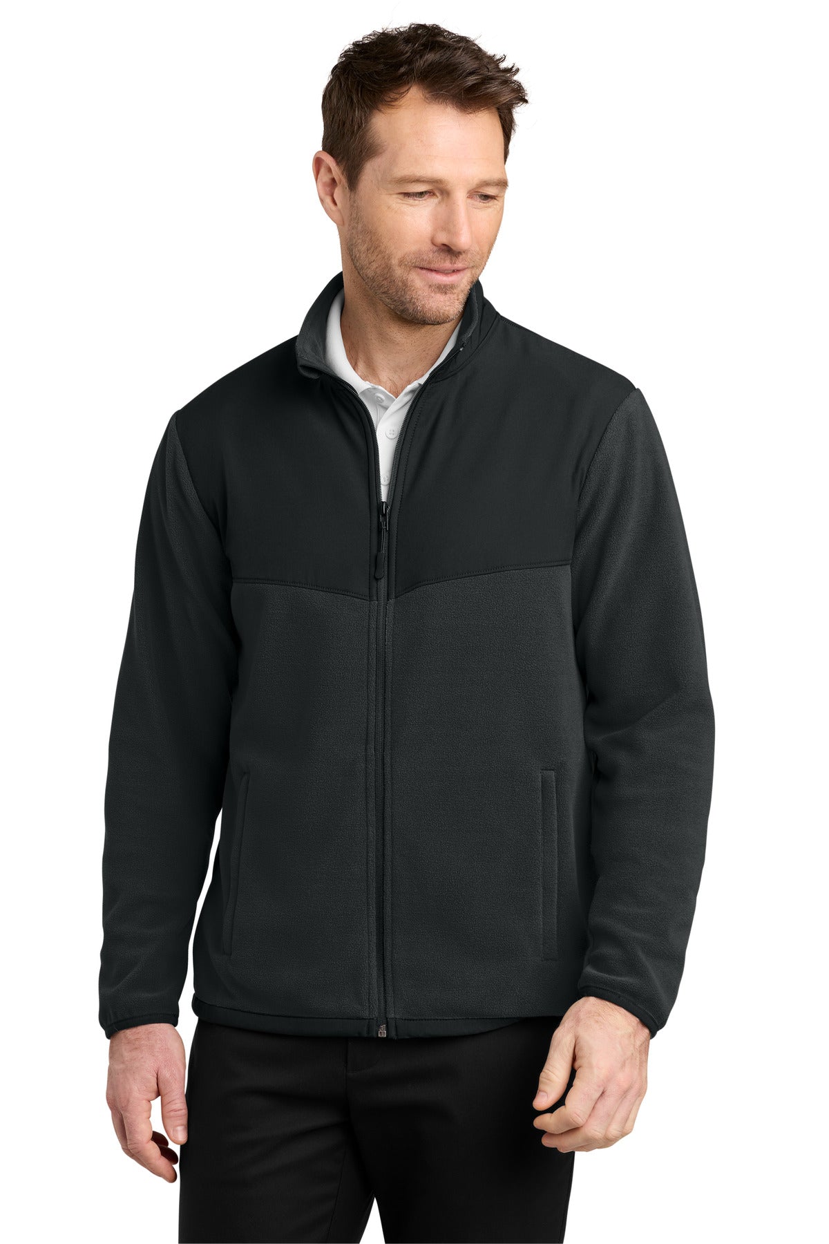 Port Authority Therma-Tek Fleece Jacket F180 Black