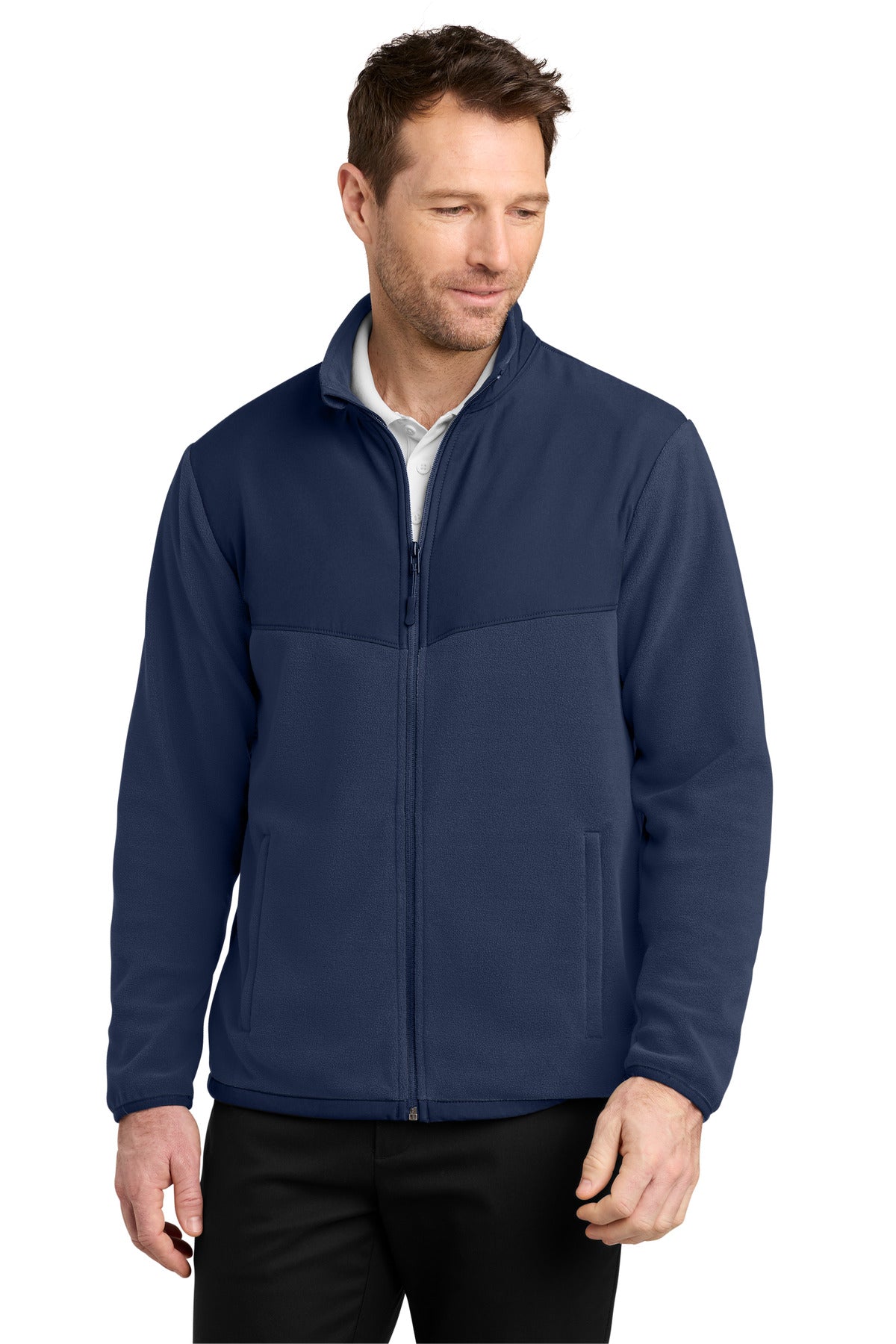 Port Authority Therma-Tek Fleece Jacket F180 True Navy