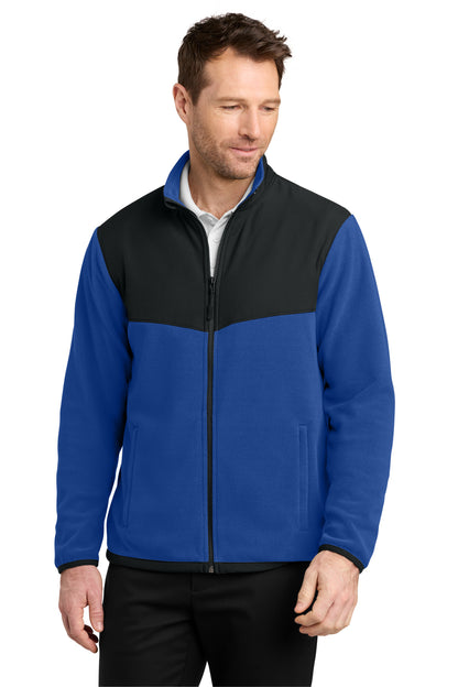 Port Authority Therma-Tek Fleece Jacket F180 True Royal/ Black