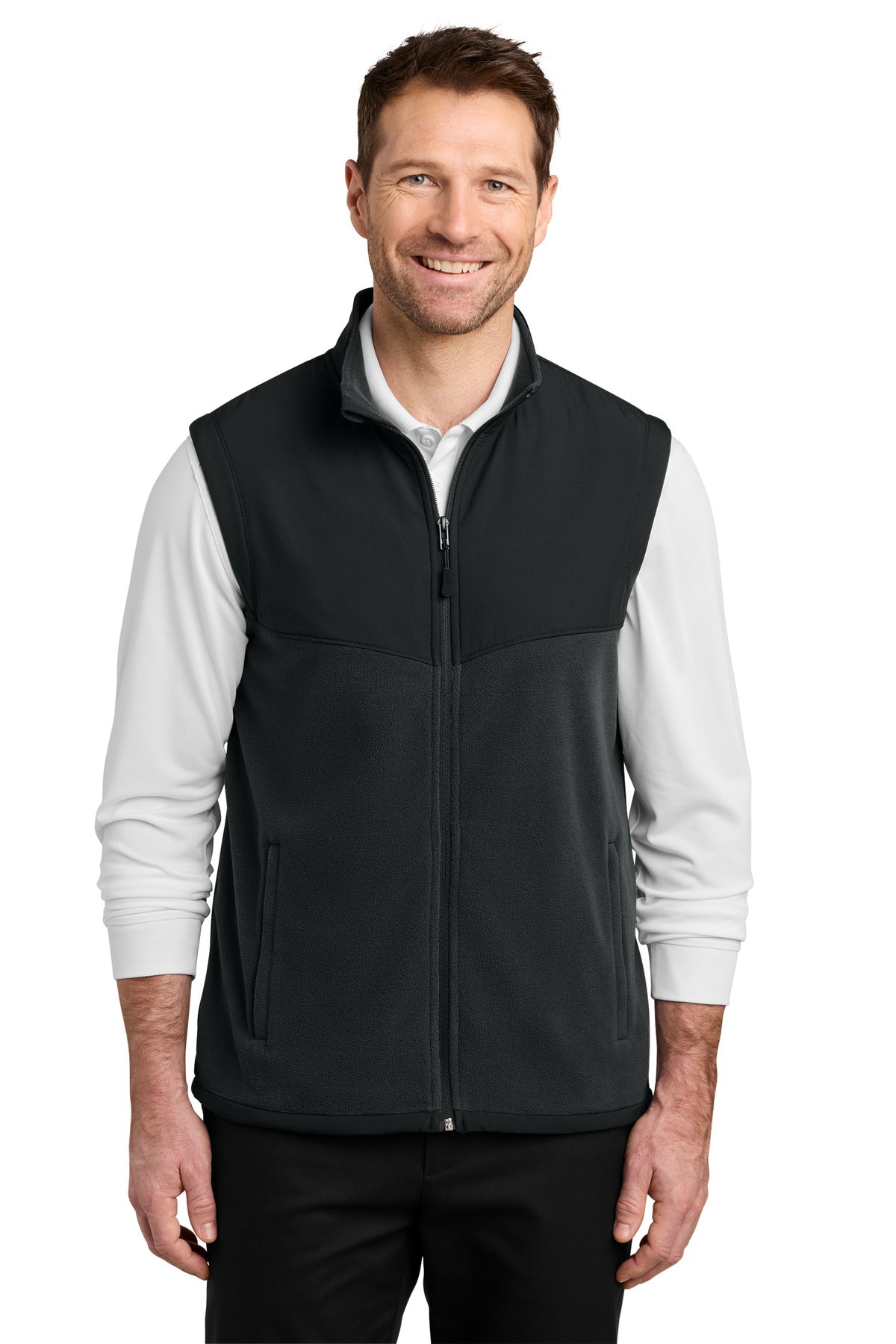 Port Authority Therma-Tek Fleece Vest F181 Black
