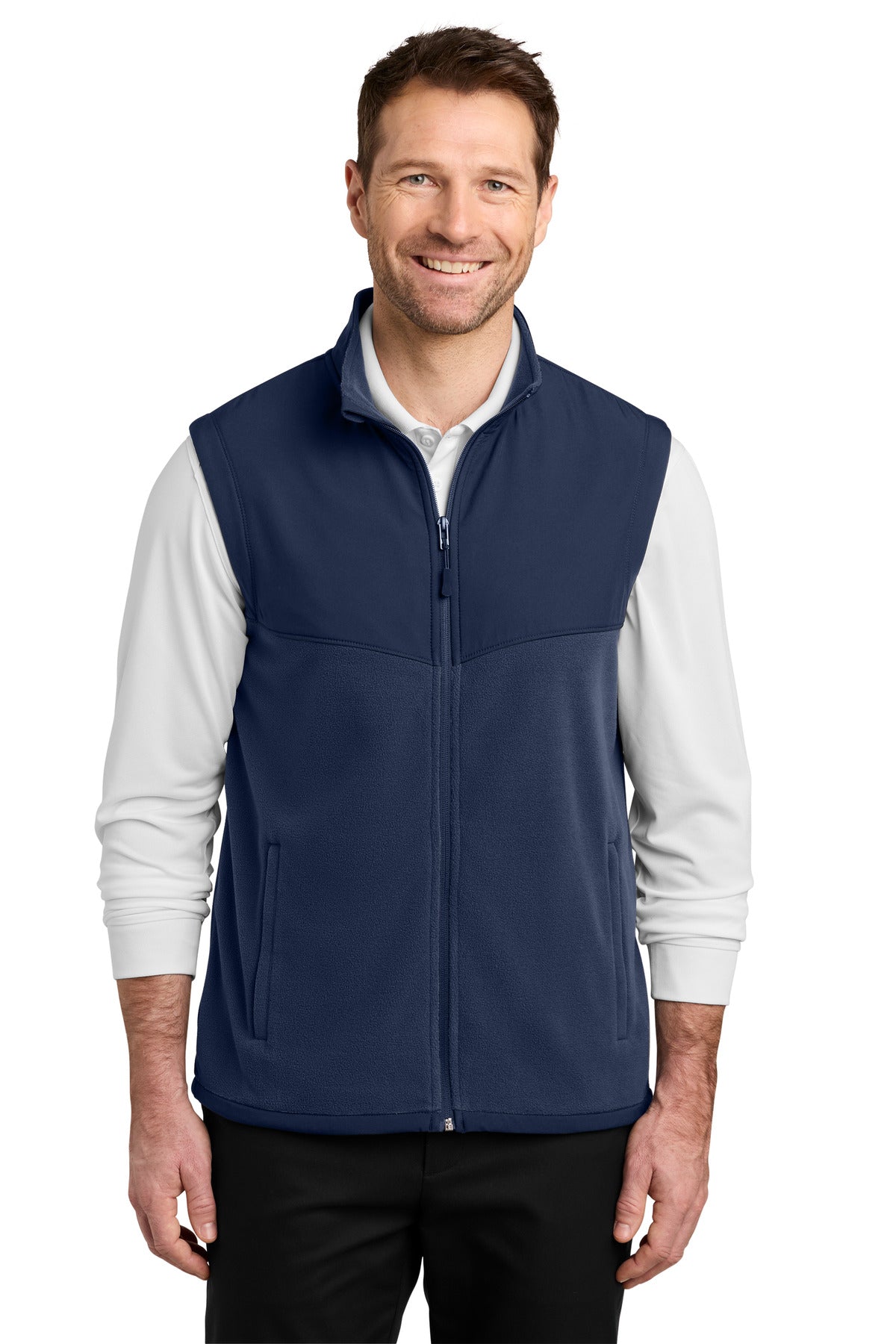Port Authority Therma-Tek Fleece Vest F181 True Navy