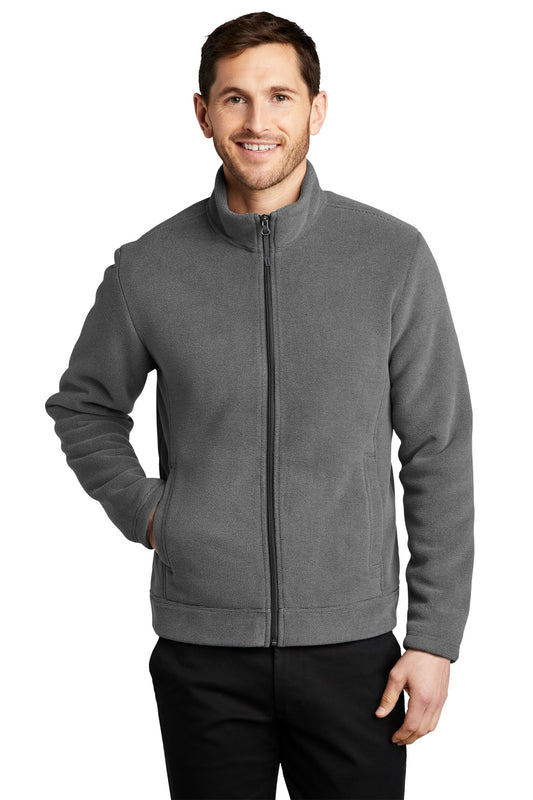 Port Authority  Ultra Warm Brushed Fleece Jacket. F211 Gusty Grey/ Sterling Grey