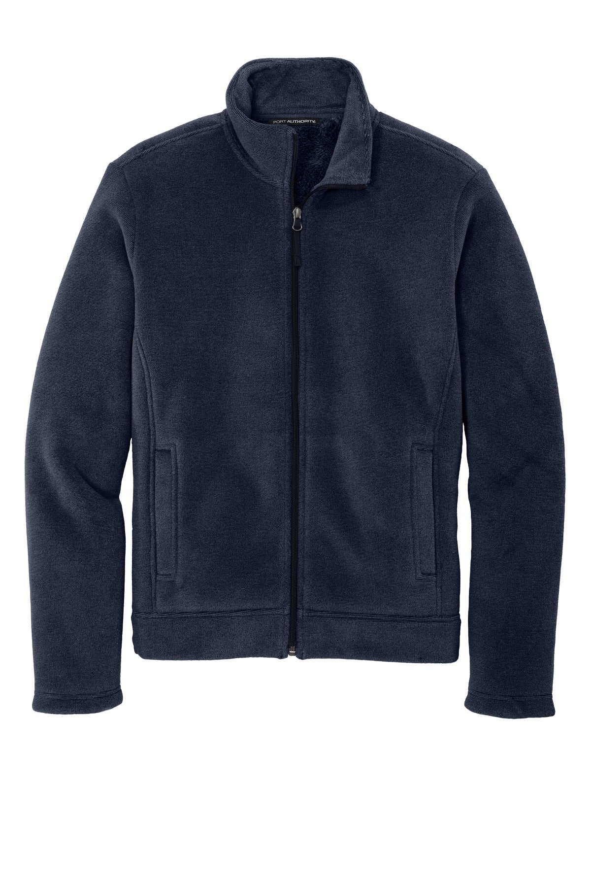 Port Authority  Ultra Warm Brushed Fleece Jacket. F211 Insignia Blue/ River Blue Navy