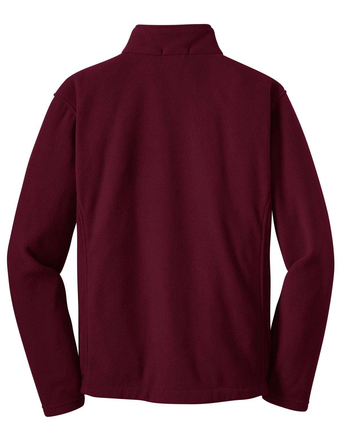 Port Authority Value Fleece Jacket. F217 Maroon