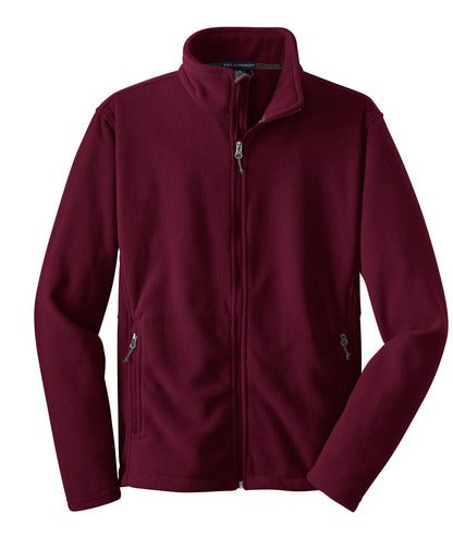 Port Authority Value Fleece Jacket. F217 Maroon