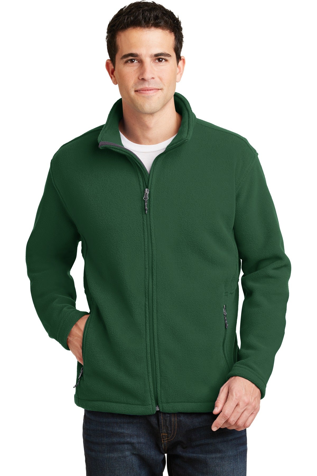 Port Authority Value Fleece Jacket. F217 Forest Green