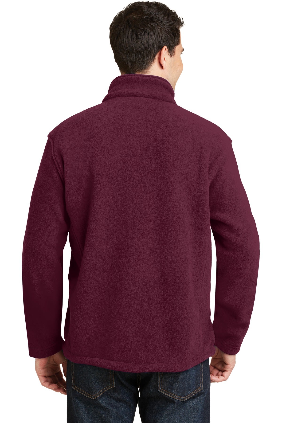 Port Authority Value Fleece Jacket. F217 Maroon