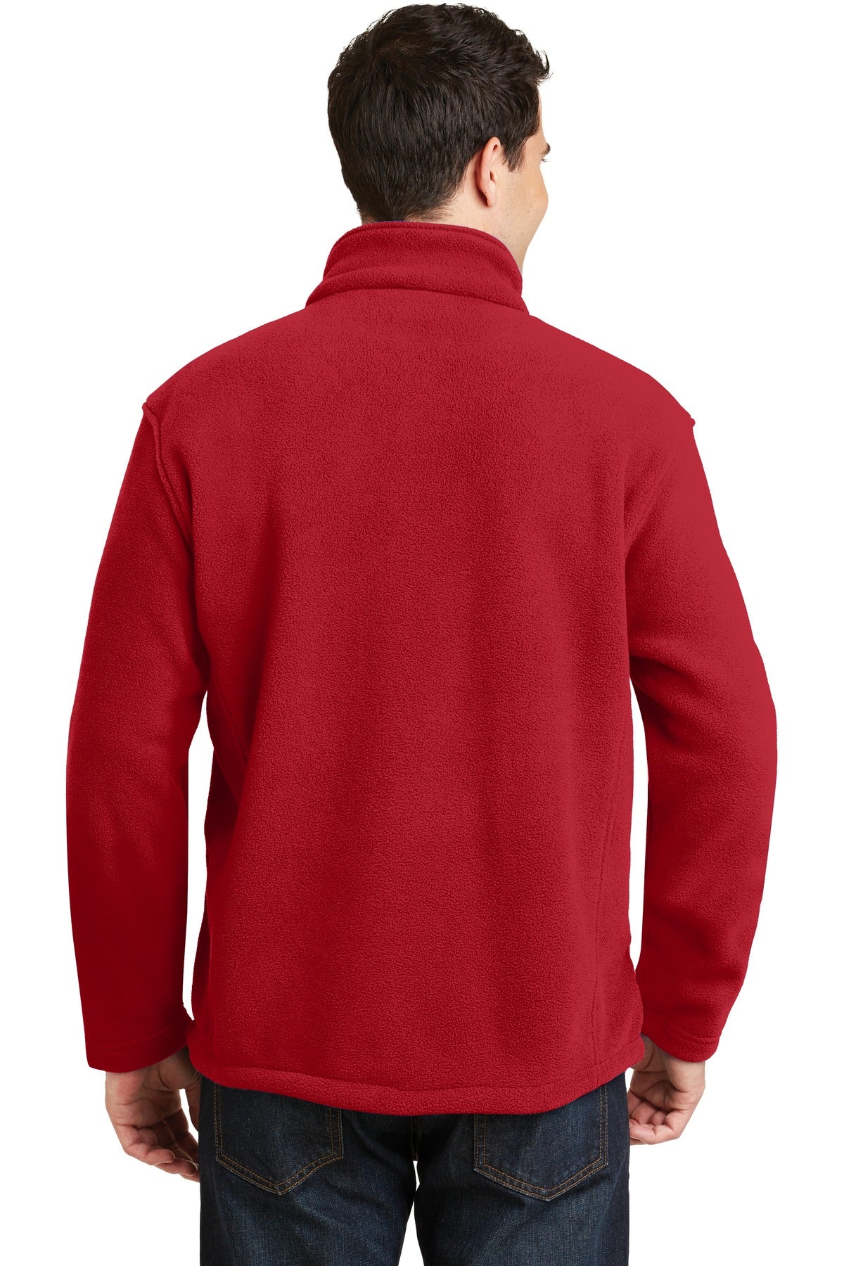Port Authority Value Fleece Jacket. F217 True Red