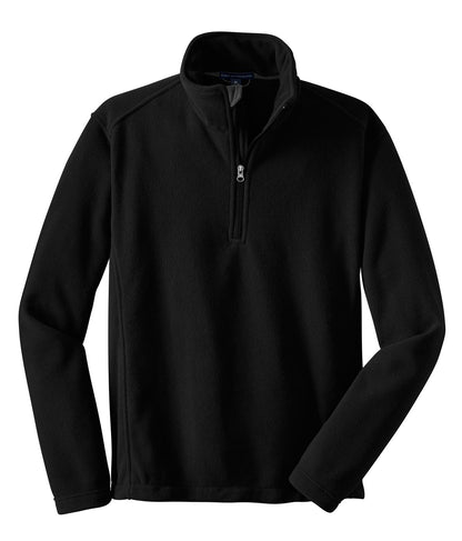 Port Authority Value Fleece 1/4-Zip Pullover. F218 Black