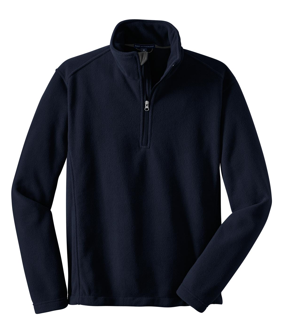Port Authority Value Fleece 1/4-Zip Pullover. F218 True Navy