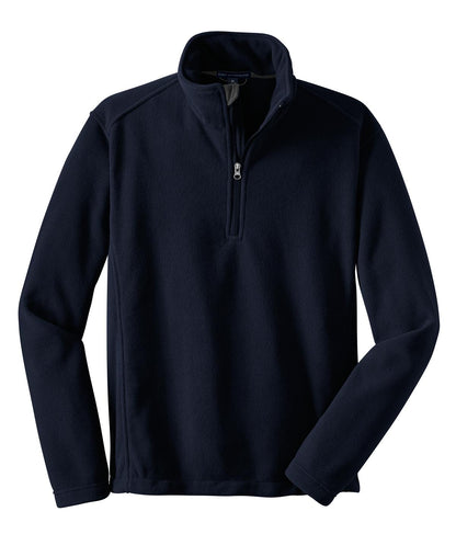 Port Authority Value Fleece 1/4-Zip Pullover. F218 True Navy