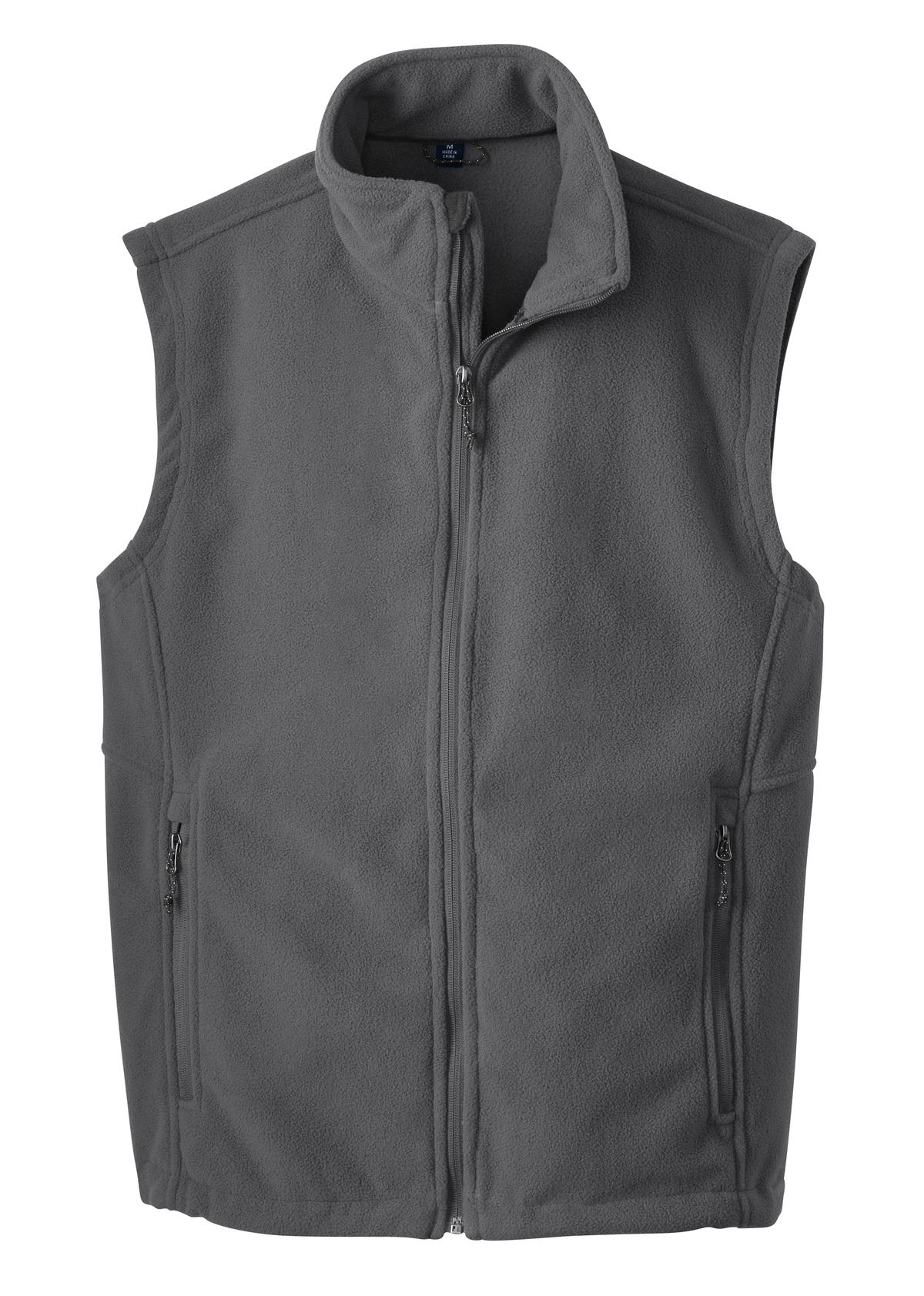 Port Authority Value Fleece Vest. F219 Iron Grey