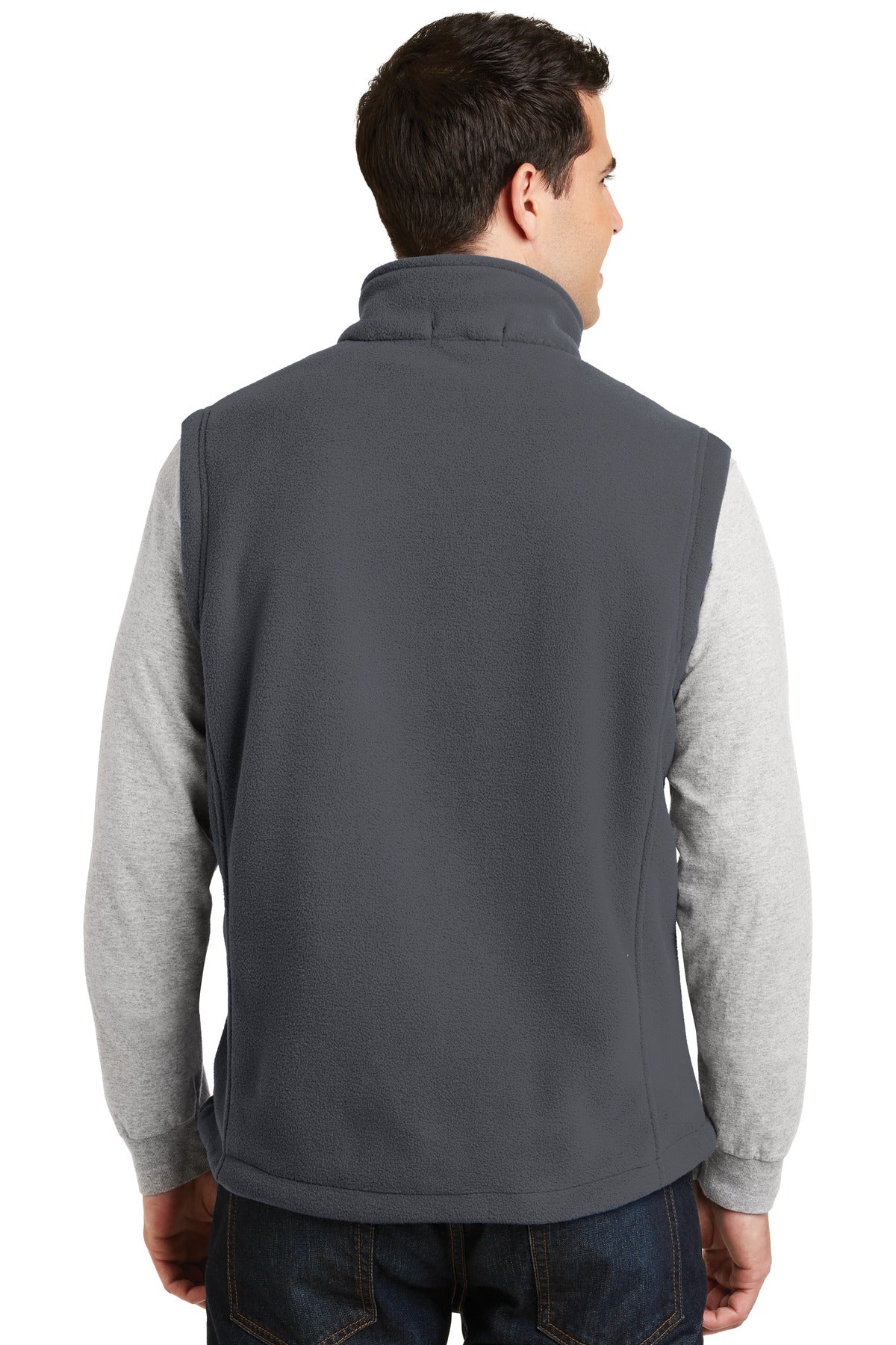Port Authority Value Fleece Vest. F219 Iron Grey