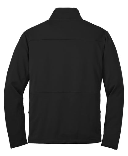 Port Authority Pique Fleece Jacket. F222 Black