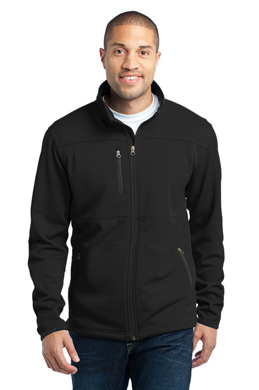 Port Authority Pique Fleece Jacket. F222 Black