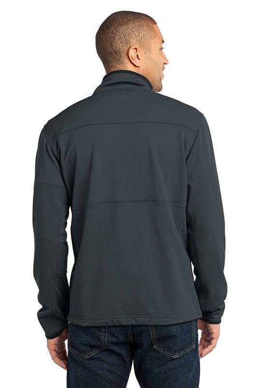 Port Authority Pique Fleece Jacket. F222 Graphite