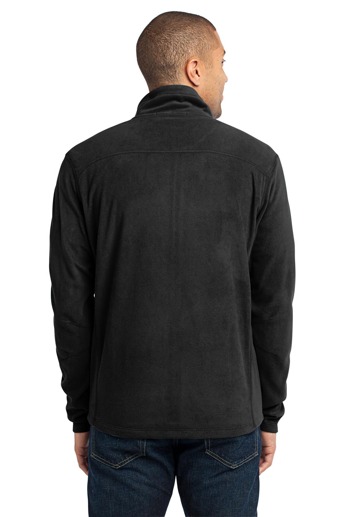 Port Authority Microfleece Jacket. F223 Black