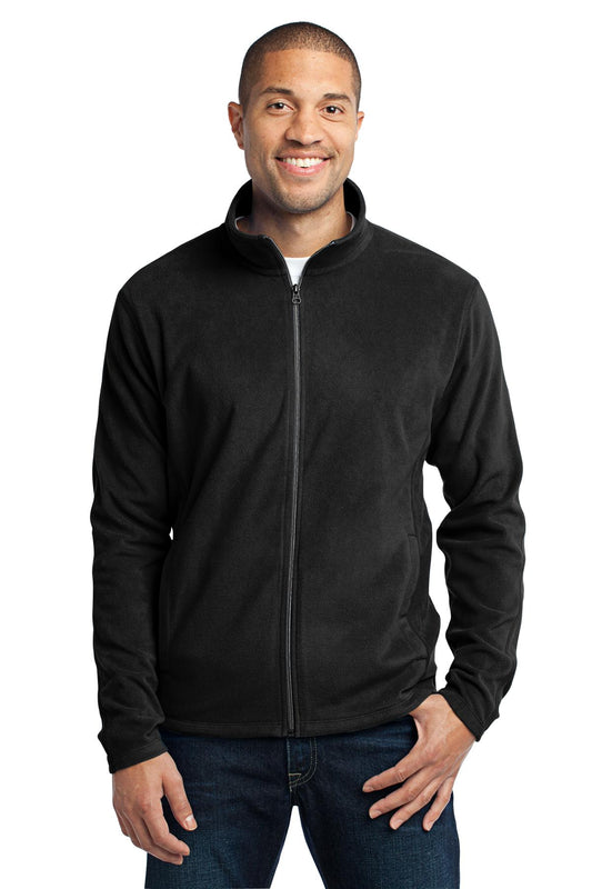 Port Authority Microfleece Jacket. F223 Black
