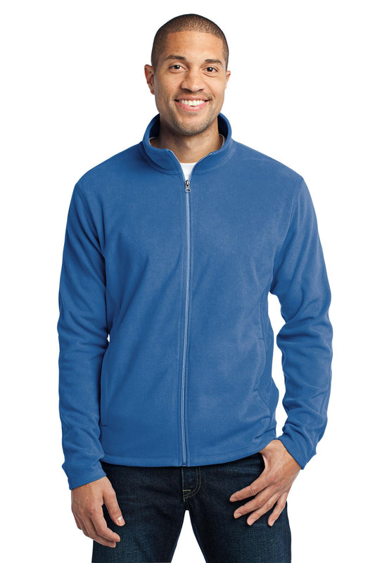 Port Authority Microfleece Jacket. F223 Light Royal