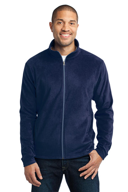 Port Authority Microfleece Jacket. F223 True Navy