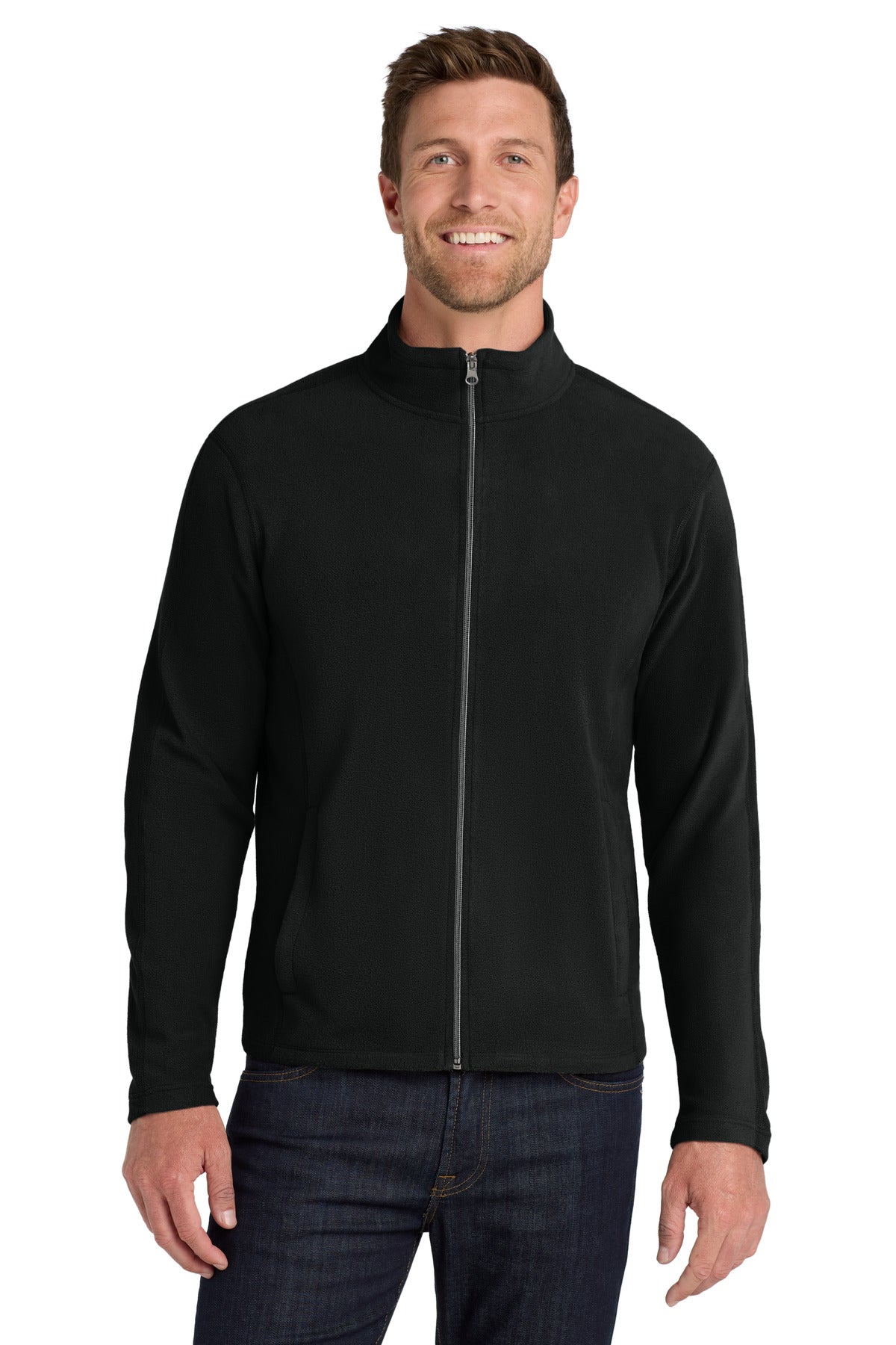 Port Authority Microfleece Jacket F223 Black