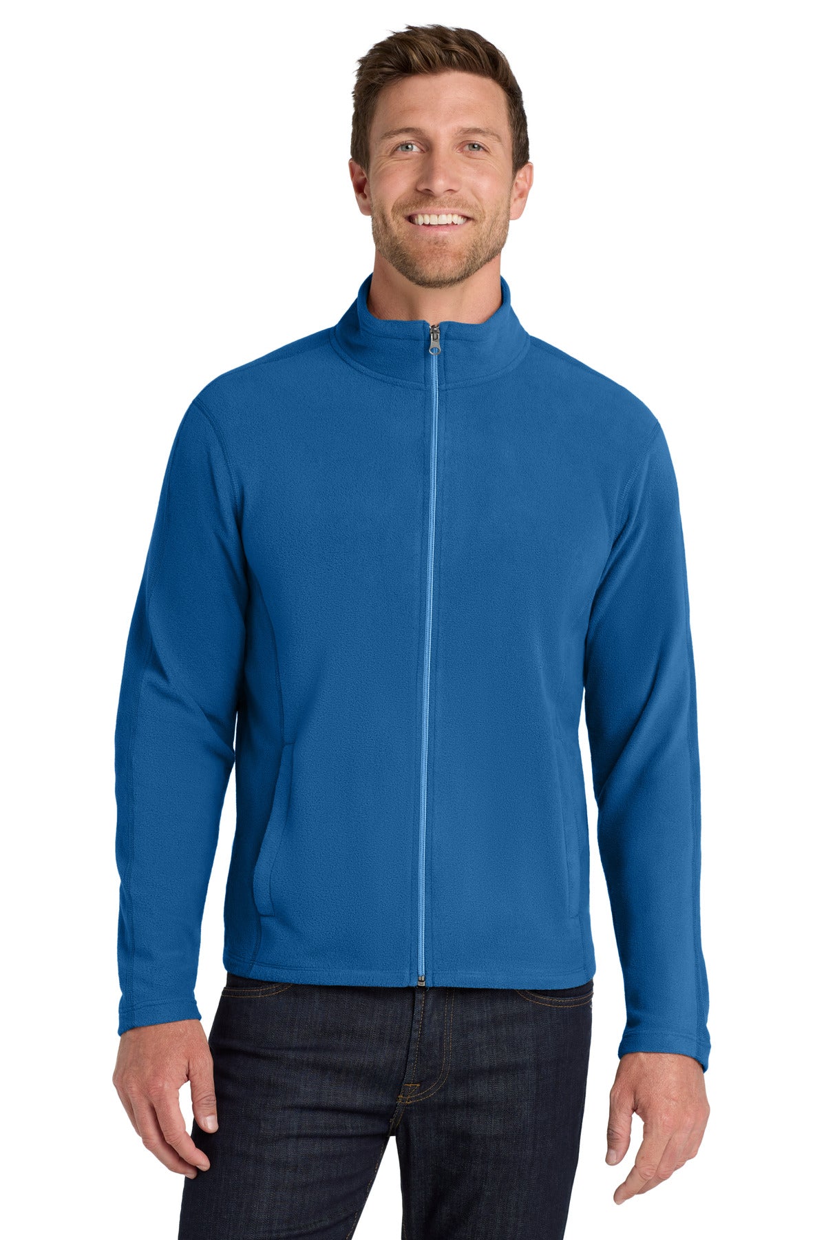 Port Authority Microfleece Jacket F223 Light Royal