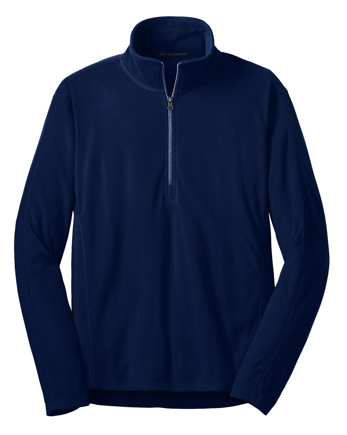 Port Authority Microfleece 1/2-Zip Pullover. F224 True Navy