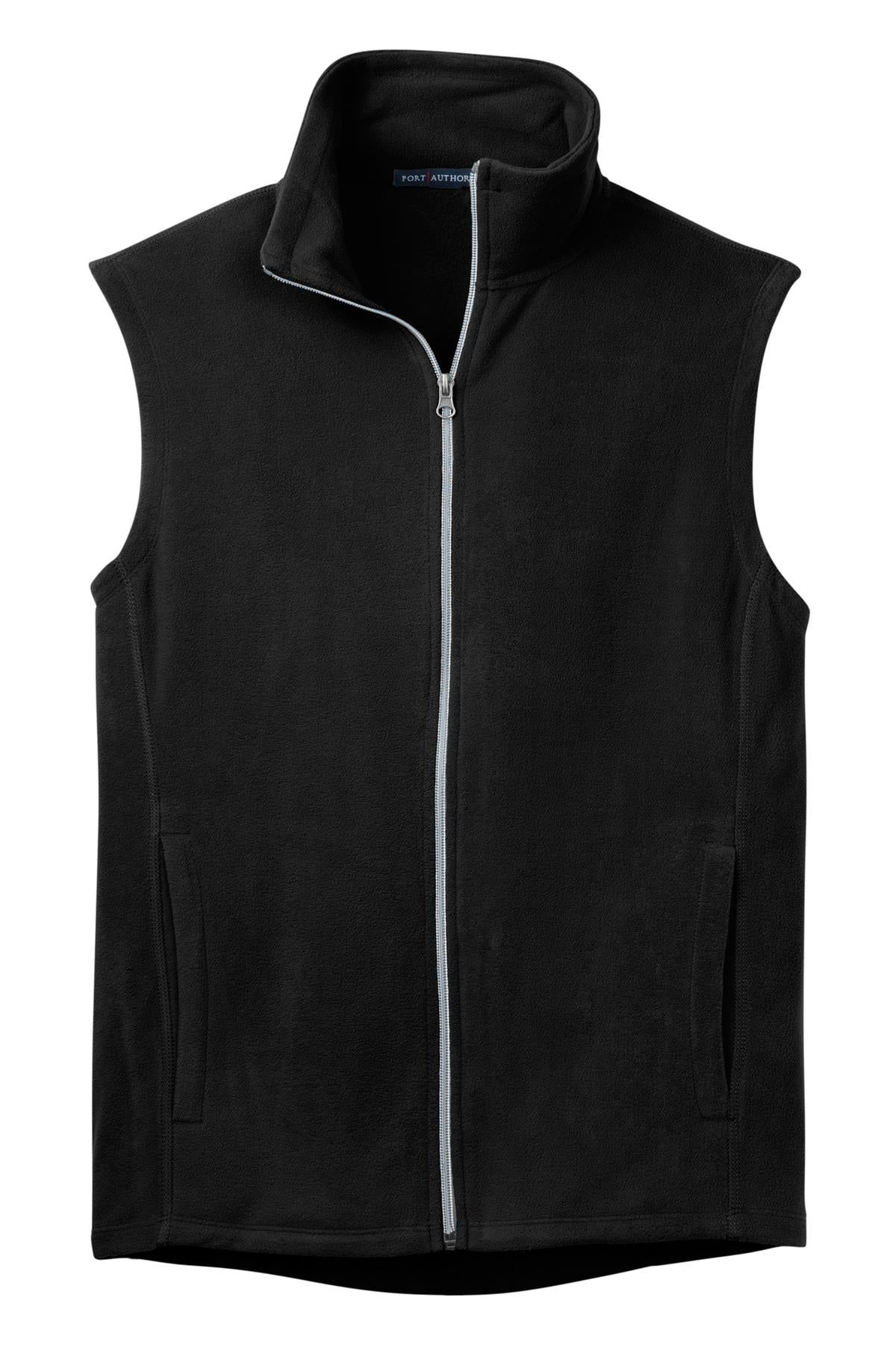 Port Authority Microfleece Vest. F226 Black
