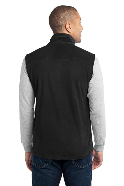 Port Authority Microfleece Vest. F226 Black