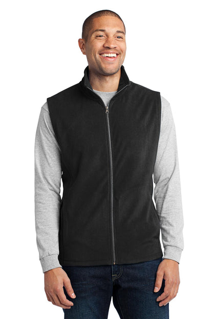 Port Authority Microfleece Vest. F226 Black